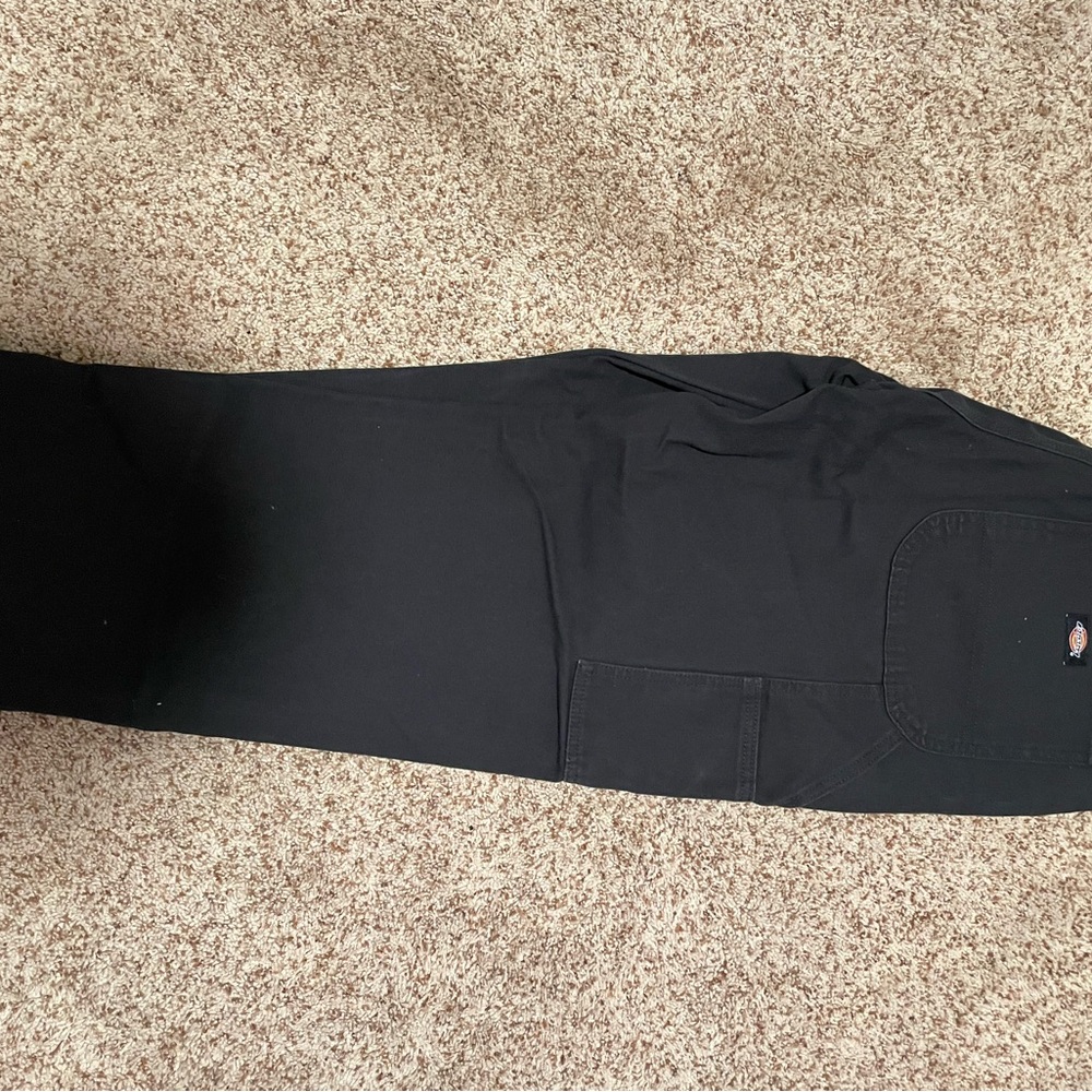 Dickies Men's Black Duck Carpenter Pants - Picture 4 of 5